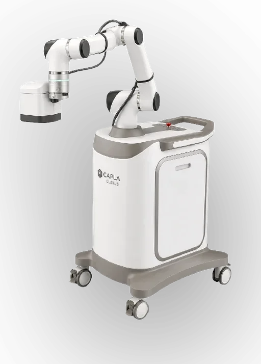 Capla Clarus robotic 4K 3D exoscope